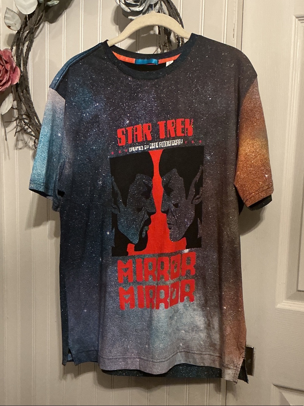 Robert Graham Star Trek 'Mirror Mirror' Graphic Tee - Black, Red, Blue 100% co.